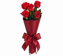 Букет 5 Красных роз Эдлесс Лав в Шереметьевка