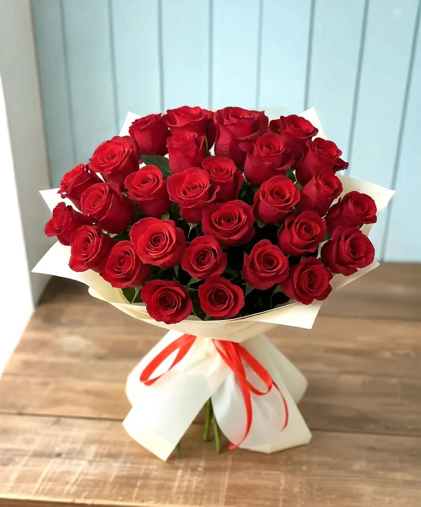 Букет 29 Красных роз в Шереметьевка