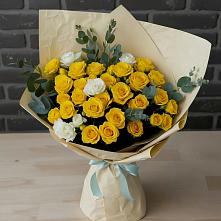 Букет цветов из:  Розы в Шереметьевка