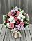 Букет цветов из: Альстромерии, Гвоздики, Розы и Хризантемы в Шереметьевка