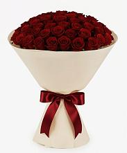 Букет 101 Бордовая роза Блэк Бакарра в Шереметьевка
