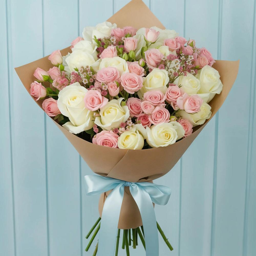 Букет цветов из: Розы в Шереметьевка