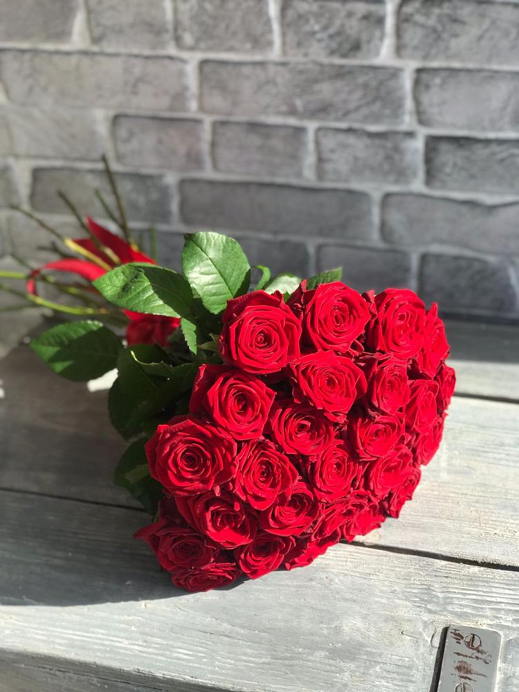 Букет Красные розы Фридом в Шереметьевка