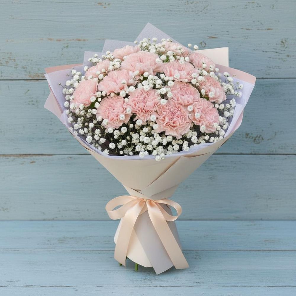 Букет цветов из: Гвоздики в Шереметьевка