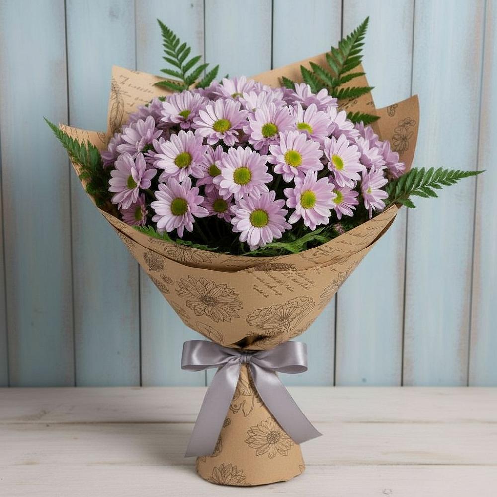 Букет цветов из: Хризантемы в Шереметьевка