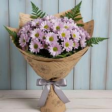 Букет цветов из:  Хризантемы #REPLACE_PRED# Шереметьевка