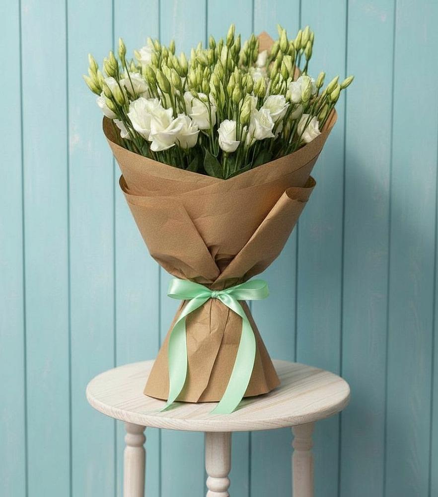 Букет цветов из: Лизиантусы в Шереметьевка