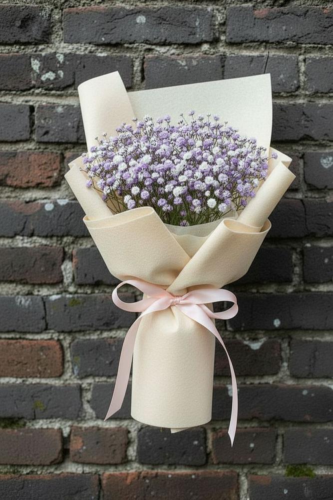 Букет цветов из: Гипсофила в Шереметьевка