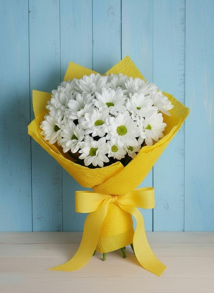 Букет цветов из: Хризантемы в Шереметьевка