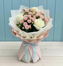 Букет цветов из:  Розы в Шереметьевка