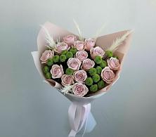 Букет цветов из:  Розы и Хризантемы в Шереметьевка