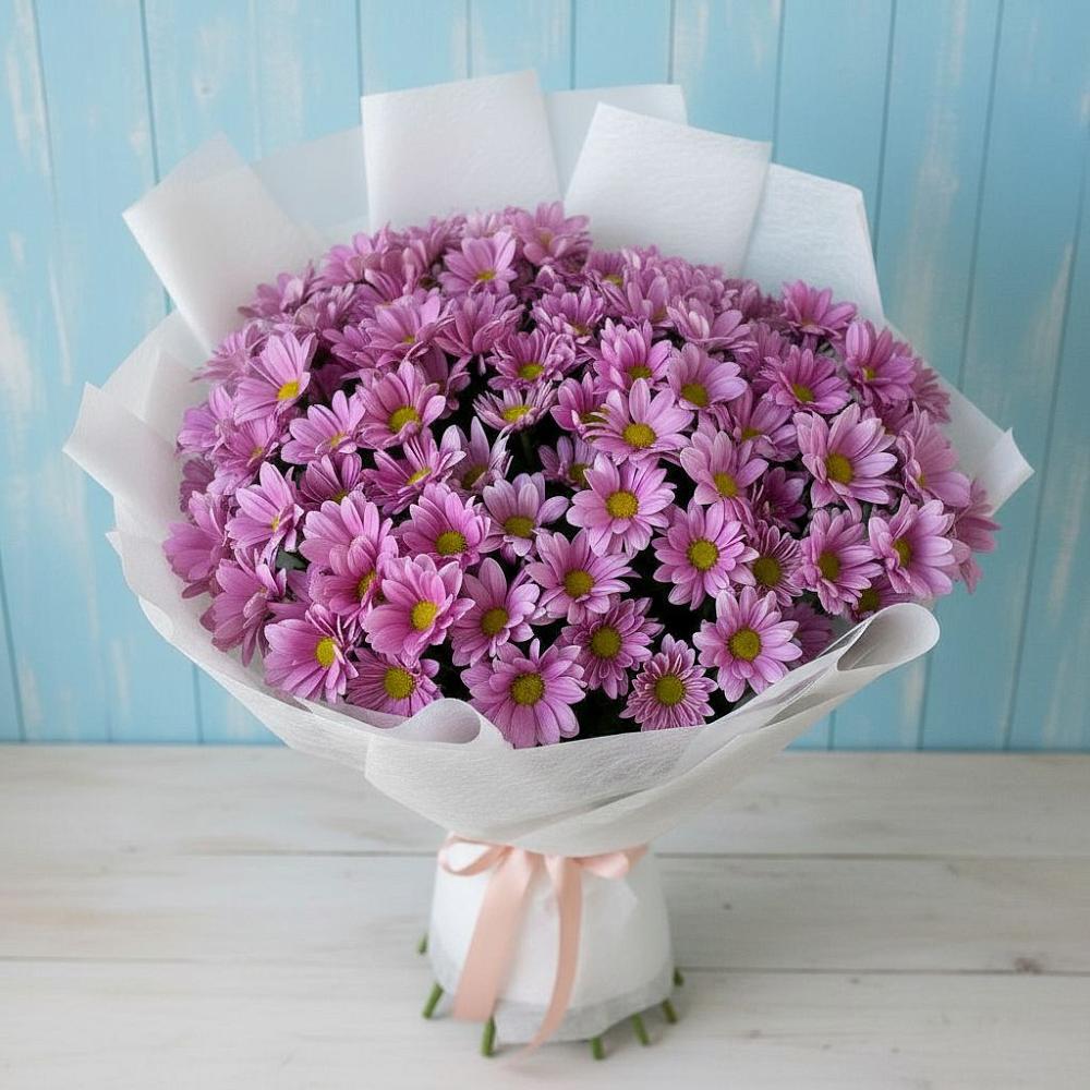 Букет цветов из: Хризантемы в Шереметьевка
