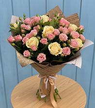 Букет цветов из:  Розы в Шереметьевка