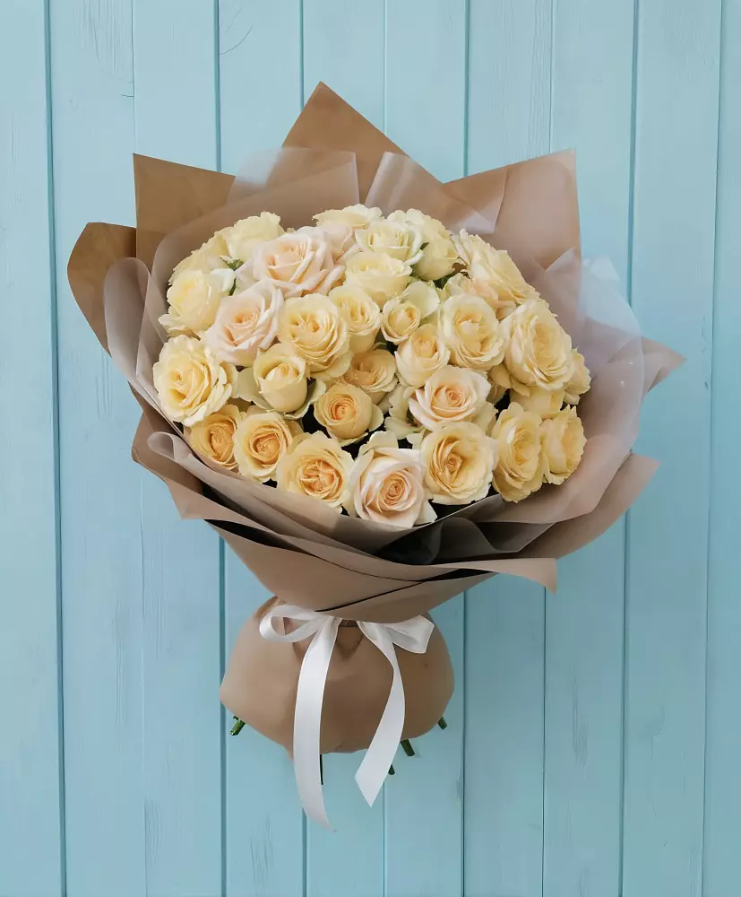 Букет Кремовое облако в Шереметьевка