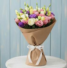 Букет цветов из:  Лизиантусы в Шереметьевка