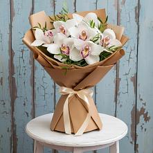 Букет цветов из:  Орхидеи и Розы #REPLACE_PRED# Шереметьевка